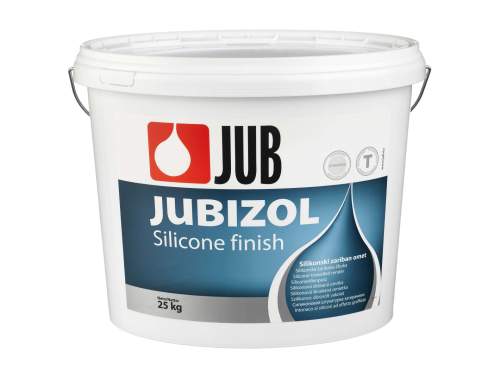 JUB JUBIZOL Silicone finish T silikonová drásaná omítka 2.0 25 kg Bílá