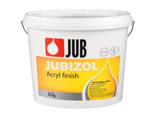 JUB JUBIZOL Acryl finish S akrylátová hlazená omítka 2.5 25 kg Bílá