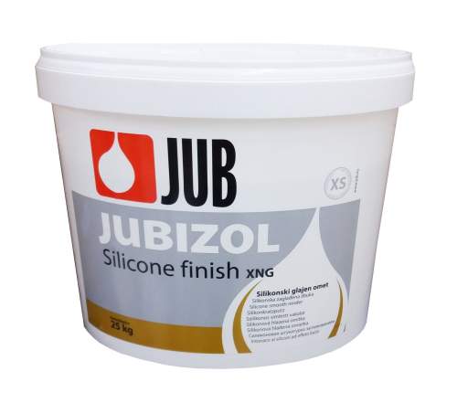 JUB JUBIZOL Silicone finish XS silikonová hlazená omítka 1.5 25 kg Bílá