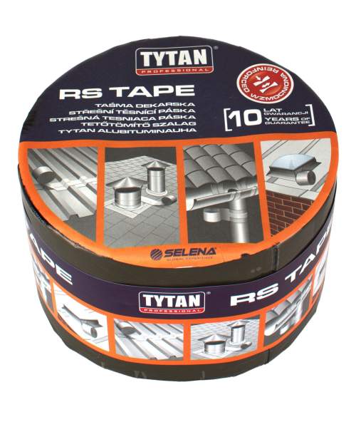 TYTAN RS TAPE Střešní těsnící páska bitumenová š x 10 m 30 cm x 10 m   Hliníková