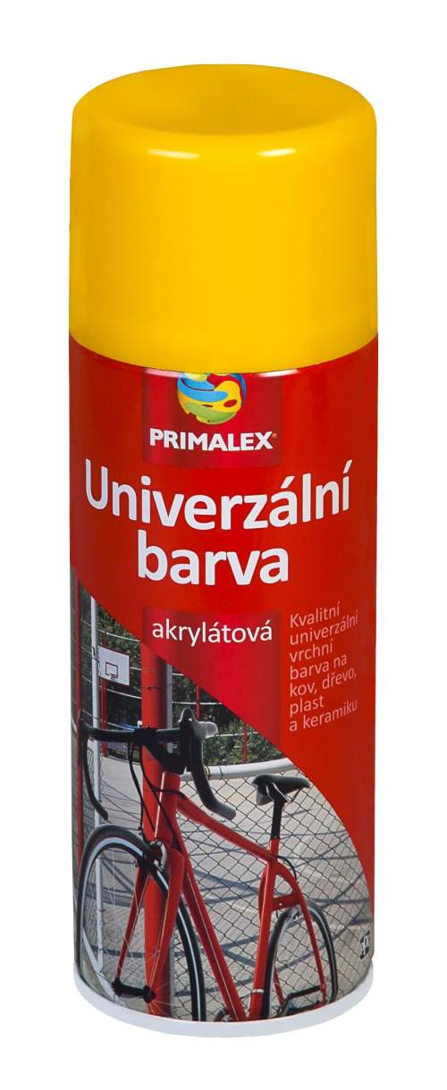 PRIMALEX Univerzální barva ve spreji 400 ml RAL 1018 Zinková žlutá