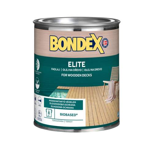 BONDEX ELITE napouštěcí olej na dřevo 0.75 l Bezbarvý