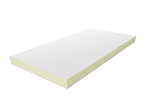 BALEX METAL PIR deska s integrovaným sádrokartonem 2600x1200mm A Bílá 80 mm 3.12 m²