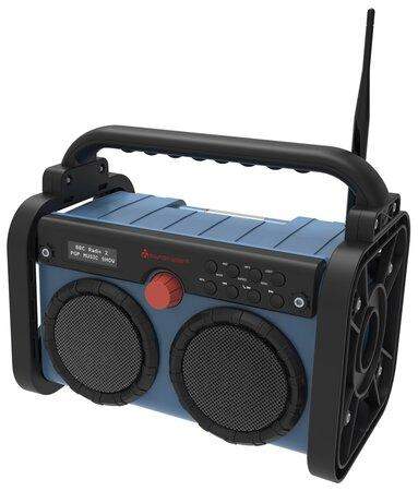 Soundmaster DAB85BL rádio/ DAB+/ FM/ RDS/ BT/ Hodiny/ Nabíjecí baterie (DAB85BL)