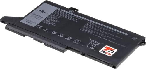 T6 Power pro notebook Dell M3KCN, Li-Poly, 11,4 V, 3680 mAh (42 Wh), černá