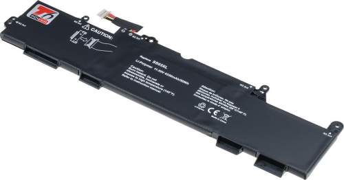 T6 Power pro Hewlett Packard EliteBook 735 G5, Li-Poly, 11,55 V, 4330 mAh (50 Wh), černá