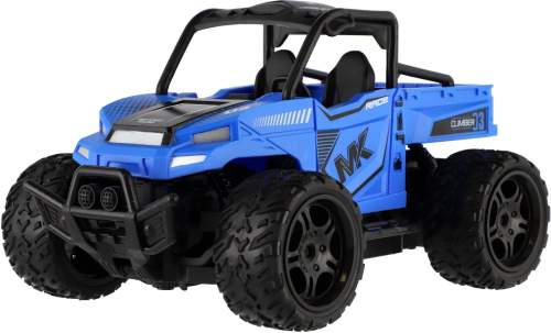 Teddies Auto RC buggy pick-up terénní modré 22cm