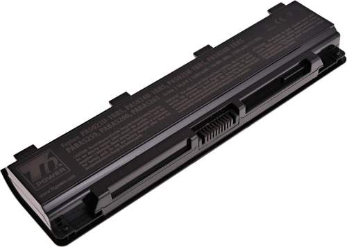 Baterie do notebooku T6 Power pro Toshiba Satellite Pro C870D serie, Li-Ion, 10,8 V, 5200 mAh (56 Wh), černá