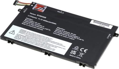 T6 Power pro Lenovo ThinkPad E15 20RD, Li-Poly, 11,1 V, 4050 mAh (45 Wh), černá