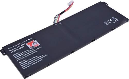 T6 Power pro Acer CB3-531 Chromebook 15 serie, Li-Ion, 15,2 V, 3150 mAh (48 Wh), černá
