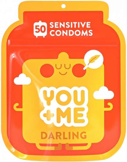 You Me Darling kondomy s extra tenkou stěnou 50 ks
