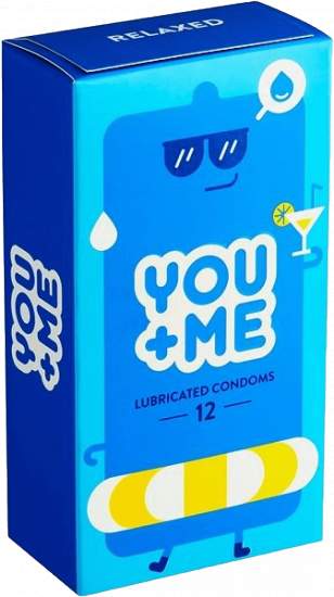 You Me Romeo kondomy se zvýšenou dávkou lubrikace 12 ks