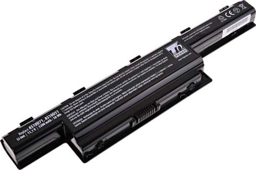 Baterie do notebooku T6 Power pro Gateway NV50A, Li-Ion, 11,1 V, 5200 mAh (58 Wh), černá