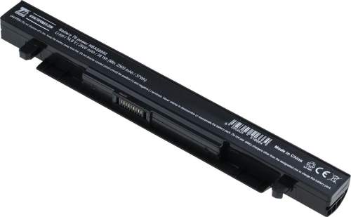 Baterie do notebooku T6 Power pro Asus F550LC, Li-Ion, 14,8 V, 2600 mAh (38 Wh), černá