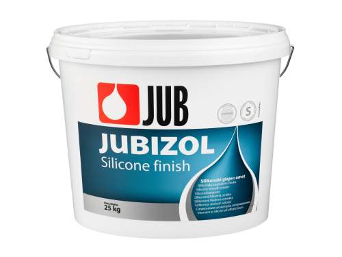 JUB JUBIZOL Silicone finish S silikonová hlazená omítka 1.5 25 kg Bílá