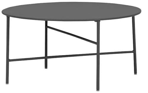 ENVY Odkládací zahradní stolek Envy Pesetos / Ø 70 cm / tmavě šedá