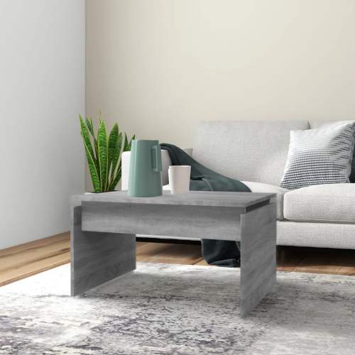 vidaXL Konferenční stolek šedý sonoma 68 x 50 x 38 cm kompozitní dřevo