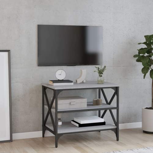 TV skříňka šedá sonoma 60 x 40 x 50 cm kompozitní dřevo - Default Title