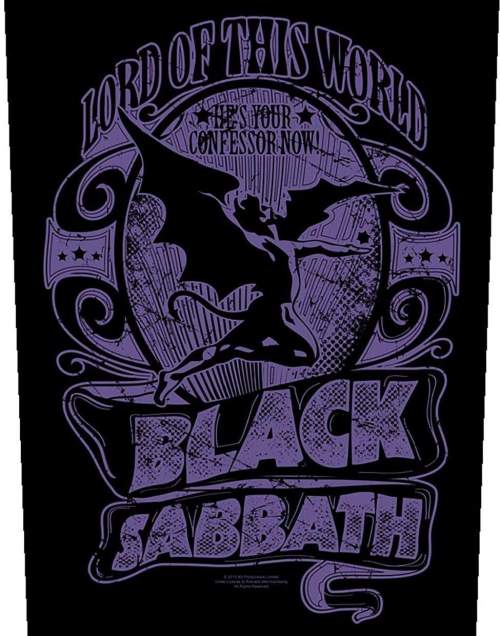 Black Sabbath Lord Of This World Nášivka