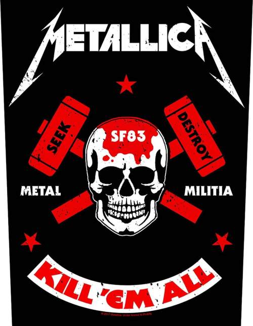 Metallica Metal Militia Nášivka