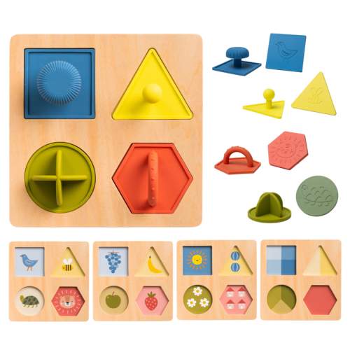 TAF TOYS Puzzle vkládací tvary pro nejmenší