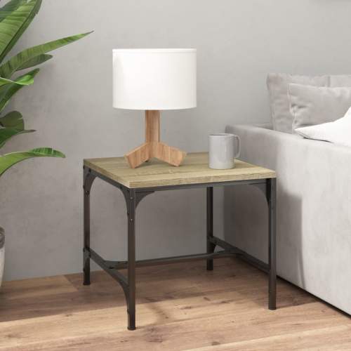 vidaXL Konferenční stolek dub sonoma 50x50x35 cm kompozitní dřevo