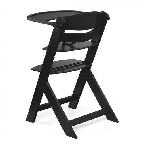 Kinderkraft rostoucí jídelní židlička ENOCK s polštářkem black