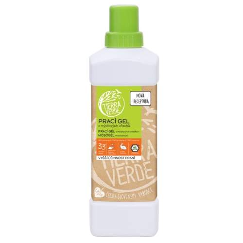 Tierra Verde Prací gel s pomerančem inovovaná receptura BIO 1000 ml