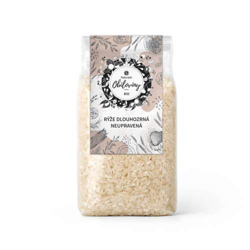 Naturalis Rýže dlouhozrnná neupravená BIO 500 g