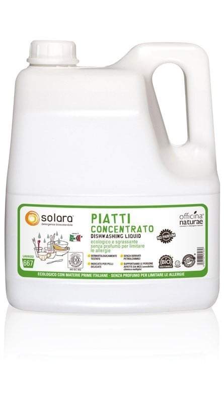 Officina Naturae Extra koncentrovaný gel na nádobí bez parfemace 4000 ml