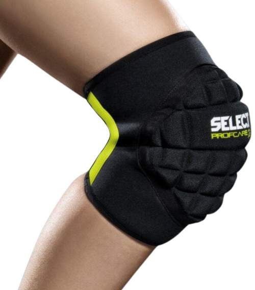 Select Knee support w/pad 6202W Black S