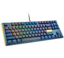 Ducky One 3 Daybreak TKL Gaming Keyboard, RGB LED - MX-Red (US)