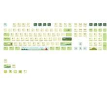 Akko Summer Green Pudding, 116 kláves, ASA, zelené 06925758625982
