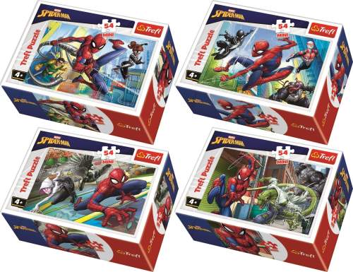 TREFL Displej Puzzle Spiderman a přátelé 54 dílků 40 ks