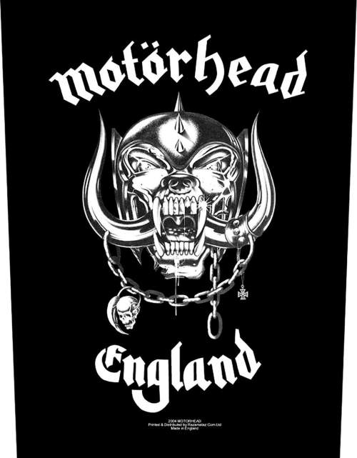 Motörhead England Nášivka