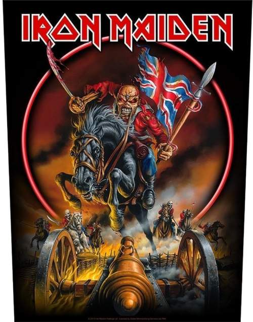 ROCK OFF Iron Maiden Maiden England Nášivka