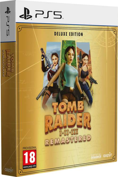 ASPYR Tomb Raider I-III Remastered Starring Lara Croft: Deluxe Edition (PS5)