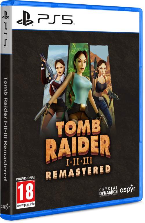 ASPYR Tomb Raider I-III Remastered Starring Lara Croft - PS5
