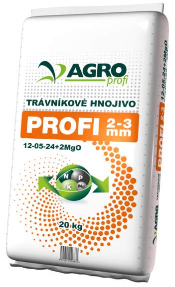 AGRO PROFI Trávníkové hnojivo 12-05-24+2MgO 20kg PODZIMNÍ