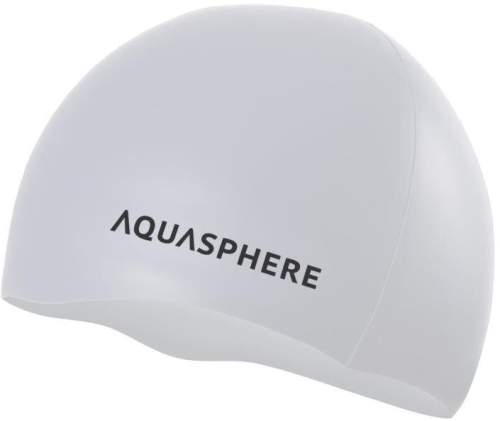 Aqua Sphere plavecká čepice PLAIN SILICONE CAP Barva: Bílá