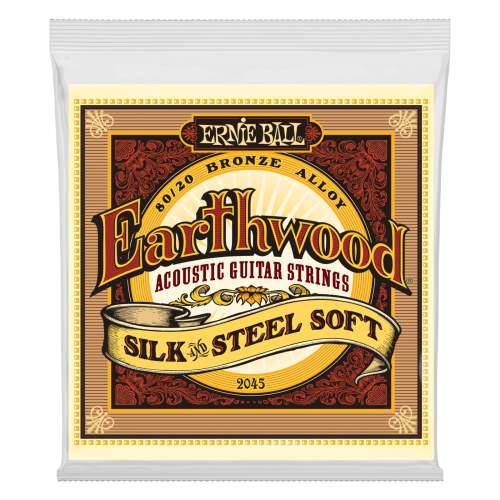 Ernie Ball 2045 Earthwood Silk & Steel Soft