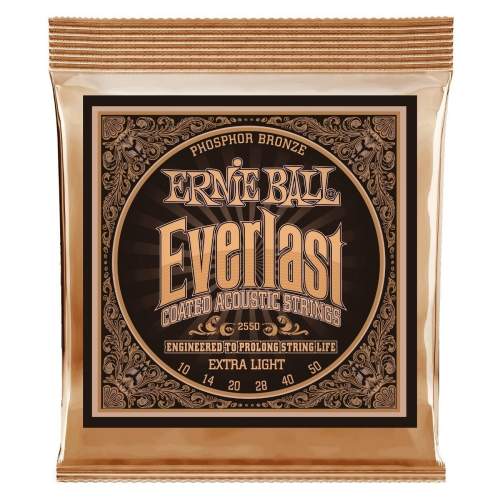 Ernie Ball 2550 Everlast Phosphor Bronze Extra Light