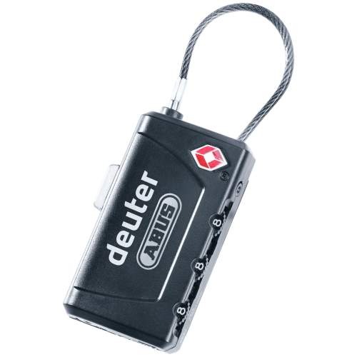 Zámek Deuter TSA Cable Lock Barva: černá