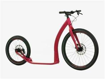 Koloběžka Crussis ONE Cobra Sport 4.2-2 červená 26"/20"