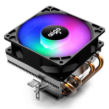 Aigo Aktivní chladič CPU CC94 RGB chladič + ventilátor 90x90 černý
