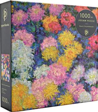 Paperblanks Puzzle Monet’s Chrysanthemums 1000 dílků