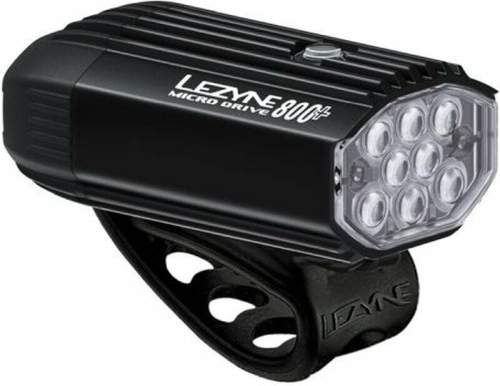 LEZYNE přední světlo - MICRO DRIVE 800+ FRONT - černá