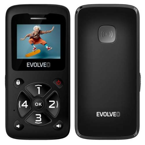 EVOLVEO EasyPhone ID černá
