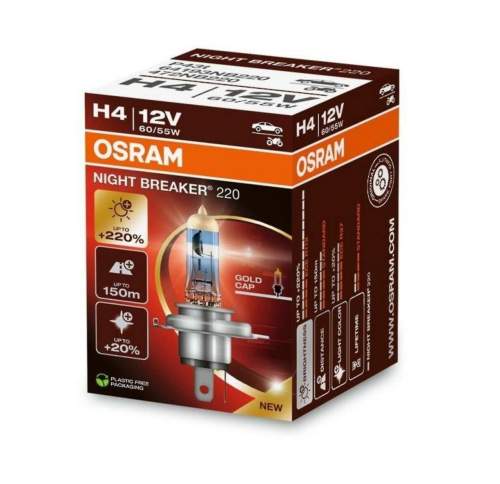 OSRAM H4 Night Breaker 220 +220%