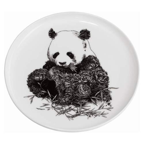 Maxwell & Williams Bílý porcelánový talíř Marini Ferlazzo Panda 20 cm